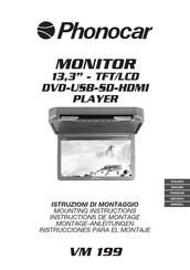 Phonocar VM 199 Instructions De Montage