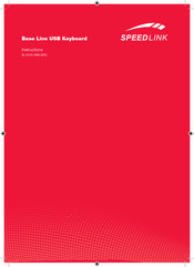 Speedlink SL-6449-SRD Instructions