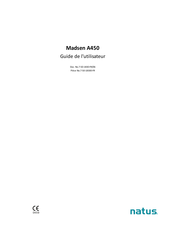 natus Madsen A450 Guide De L'utilisateur
