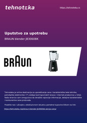 Braun Tribute JB3060BK Mode D'emploi
