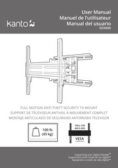 Kanto SDX600 Manuel De L'utilisateur