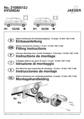 Jaeger 21080512J Instructions De Montage