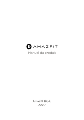 Amazfit Bip U Manuel Du Produit