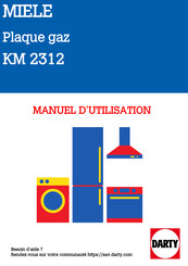 Miele KM 2334 Mode D'emploi Et Instructions De Montage