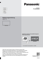 Panasonic TX-32ES600E Mode D'emploi