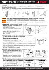 iPower SUA12000EAP Guide Rapide