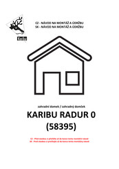 Karibu RADUR 0 Notice De Montage