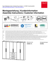 Rauch M2086 59688.70 Instructions De Montage