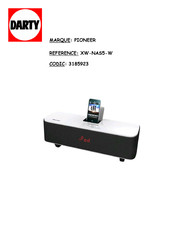 Pioneer XW-NAS5-W Mode D'emploi