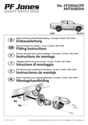 PF Jones 29500661PF Instructions De Montage