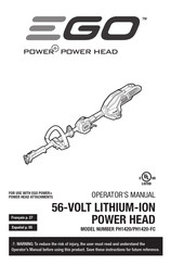 EGO Power+ PH1420-FC Guide D'utilisation