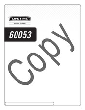 Lifetime 60053 Mode D'emploi