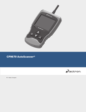 Actron CP9670 AutoScanner Mode D'emploi
