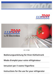Electrolux 7000 Serie Mode D'emploi