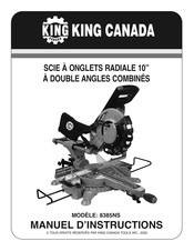 King Canada 8385NS Manuel D'instructions