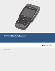 Actron CP9690 Elite AutoScanner Mode D'emploi