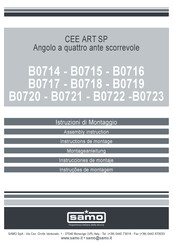 Samo B0720 Instructions De Montage