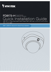 Vivitek FD8173-H Guide D'installation Rapide