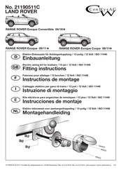 ConWys AG 21190511C Instructions De Montage