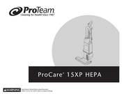 ProTeam ProCare 15XP HEPA Mode D'emploi