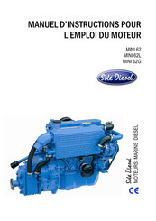 Sole Diesel MINI 62 Manuel D'instructions