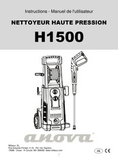 Anova H1500 Manuel De L'utilisateur