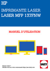 HP LASER MFP 137FNW Guide D'utilisation