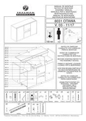 Trasman 8031 OTAWA Notice De Montage