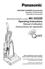 Panasonic Quiet MC-GG529 Manuel D'utilisation
