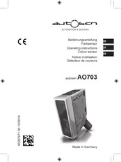 Autosen AO703 Notice D'utilisation