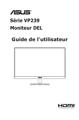 Asus VP239 Serie Guide De L'utilisateur