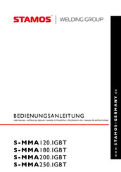 STAMOS S-MMA180.IGBT Manuel D'utilisation