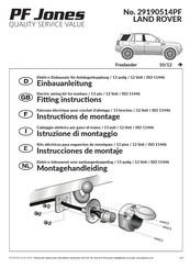 PF Jones 29190514PF Instructions De Montage