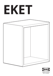 Ikea EKET Instructions De Montage