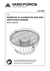 Yard force HX FBQ1 Notice Originale