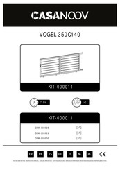 Casanoov VOGEL 350C140 Instructions De Montage