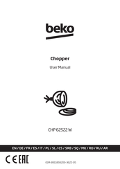Beko CHP 62522 W Mode D'emploi