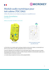 Microkey TOC DAU Guide D'installation