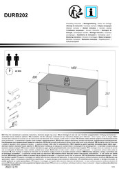 Forte DURB202 Notice De Montage