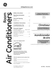 GE AED25 Serie Manuel D'utilisation Et Instructions D'installation