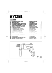 Ryobi EID-750RE Manuel D'utilisation