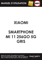 Xiaomi MI 11 Manuel De L'utilisateur