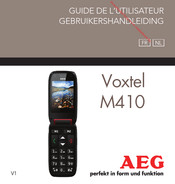 AEG Voxtel M410 Guide De L'utilisateur