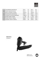 Schneider Airsystems D 300 071 Notice D'utilisation D'origine