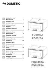 Dometic FO250FSA Installation, Usage, Entretien