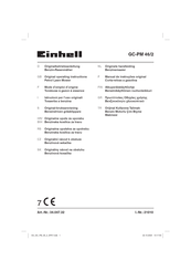 EINHELL GC-PM 46/2 Mode D'emploi D'origine