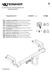 Steinhof T-198 Notice De Montage Et D'utilisation