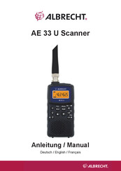 Albrecht AE 33 U Manuel