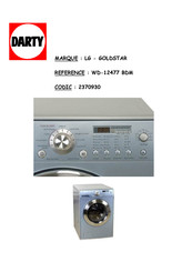 LG WD-12470BDM Manuel D'utilisation