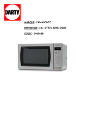 Panasonic NN-CT776 Mode D'emploi